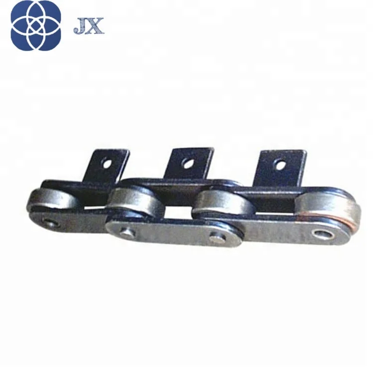 M112 Metric conveyor chain with Flight attachment