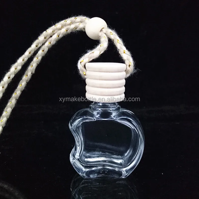 hello kitty hanging car perfume bottle with wood cap