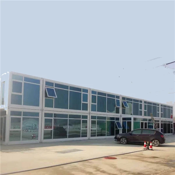 Prefabricated Building Temporary Housing K-type Large Prefabricated Steel Frame House For Sale