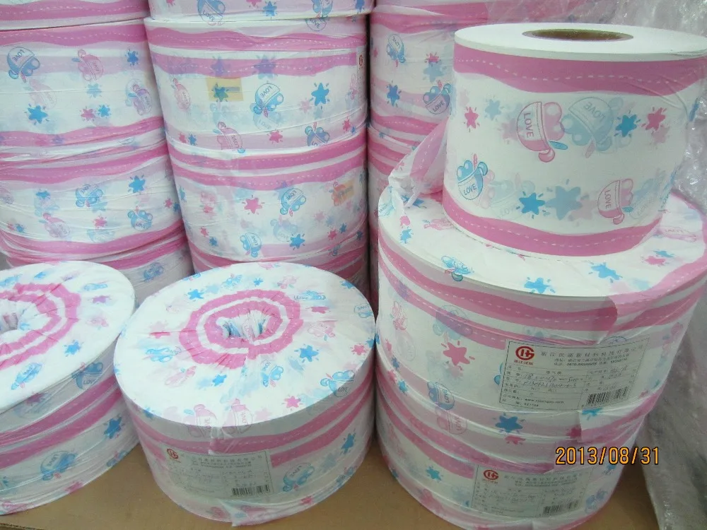
European lovely disposable machines for adult baby diapers in bales 