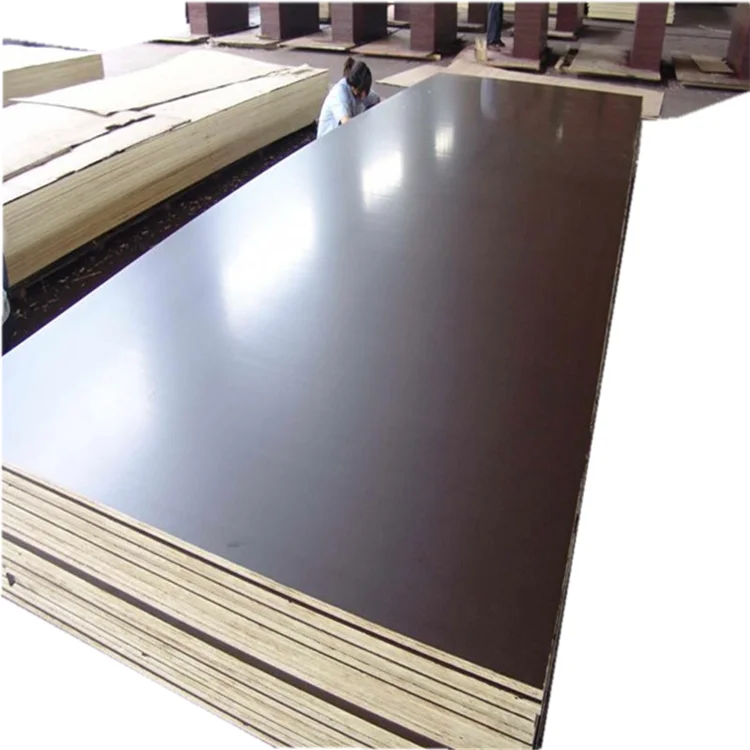 
Marine plywood 18mm construction material/waterproof brown film faced plywood/ concrete formwork plywood 