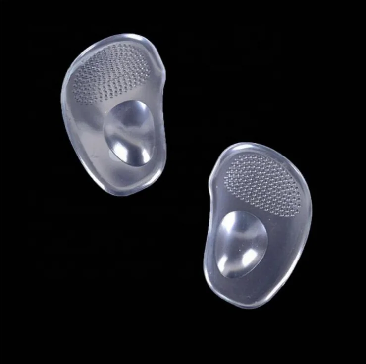 Силиконовая полупрозрачная стелька для снятия стресса на высоких каблуках