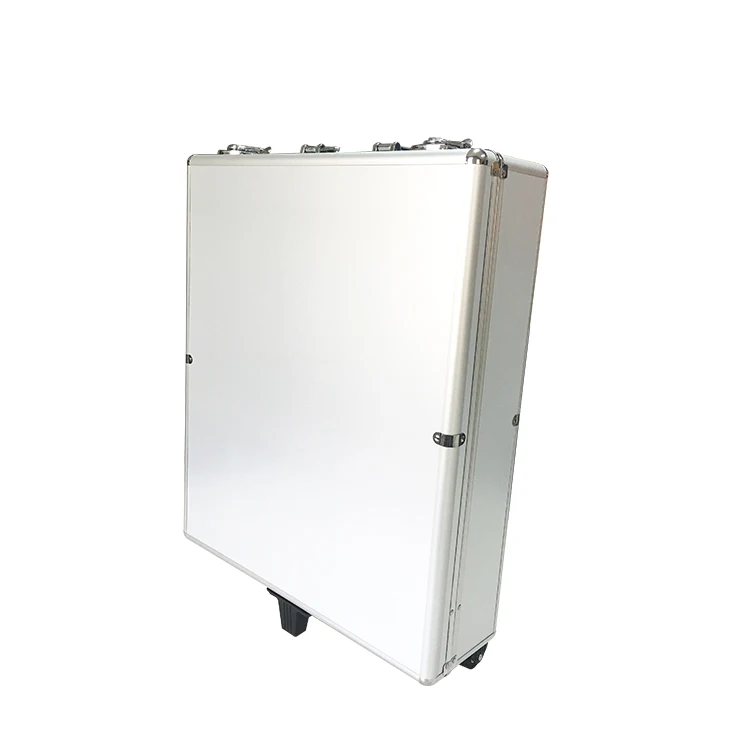 Factory Price Aluminum Display Box Acrylic Retail Counter Sample Tile Stairs case Card Show