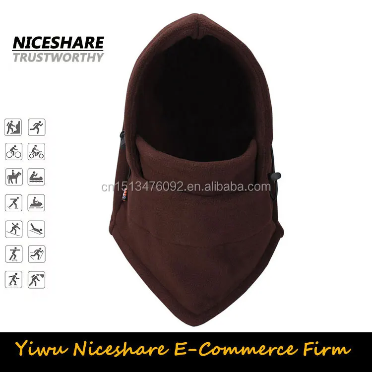 hot wholesale military multifunctional winter fleece mask balaclava