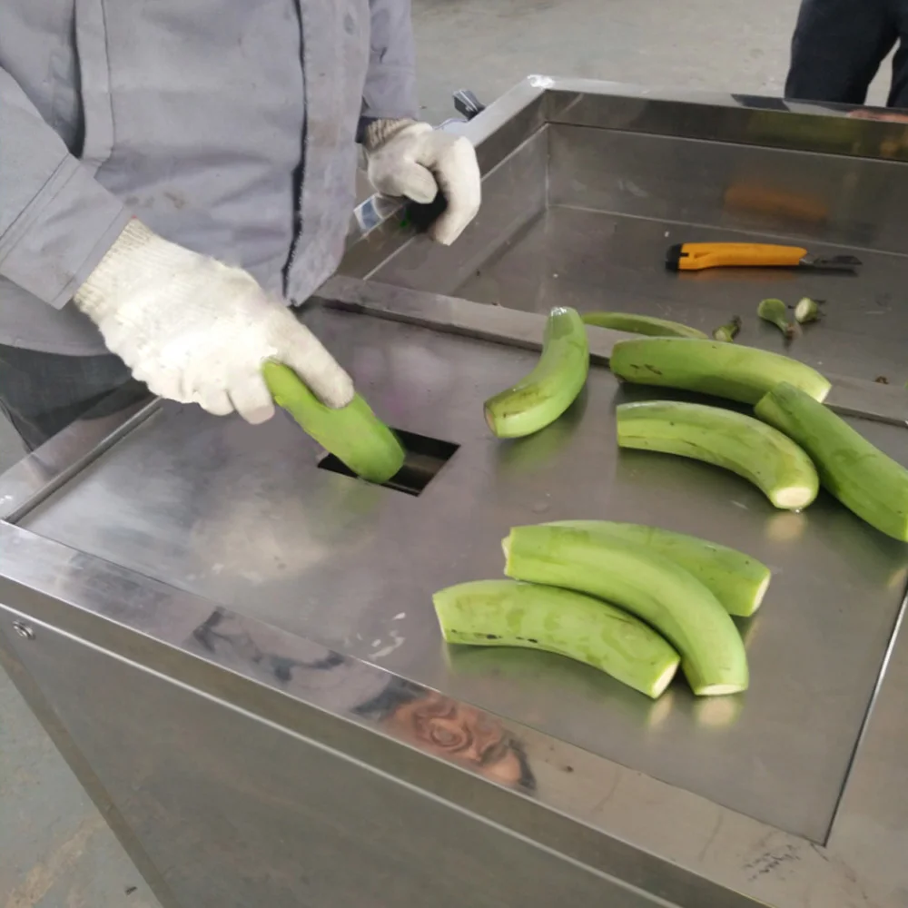 Commercial Green Banana Plantain Peeling Machine For Sale
