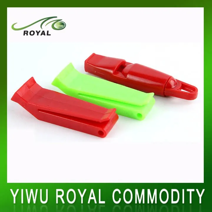 
High Quality Flat Plastic Whistle Wholesale 