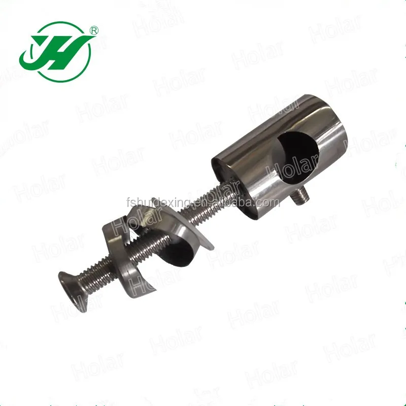 Stainless steel balustrade cross bar holder