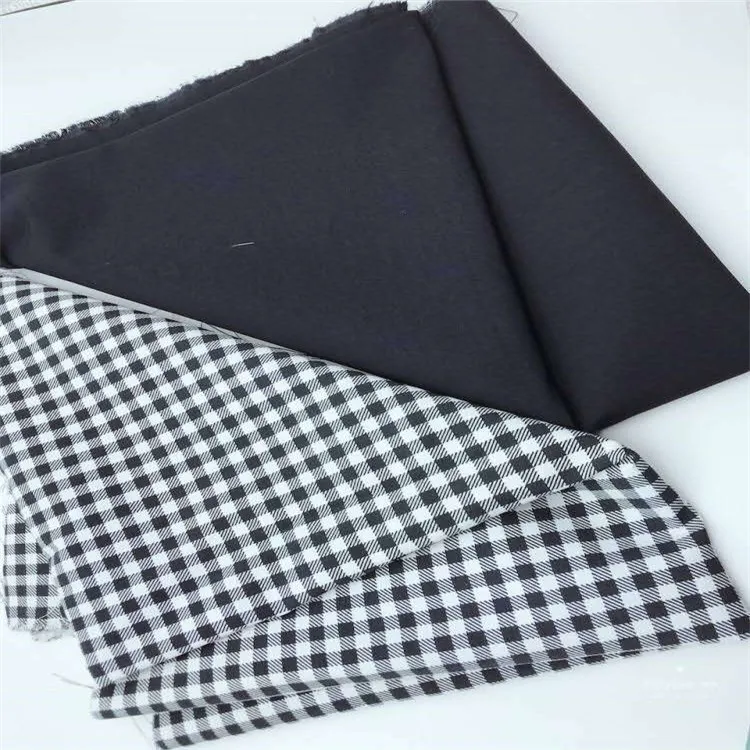 good quality TC polyester cotton blend fabric/twill bengaline fabric supply from stock