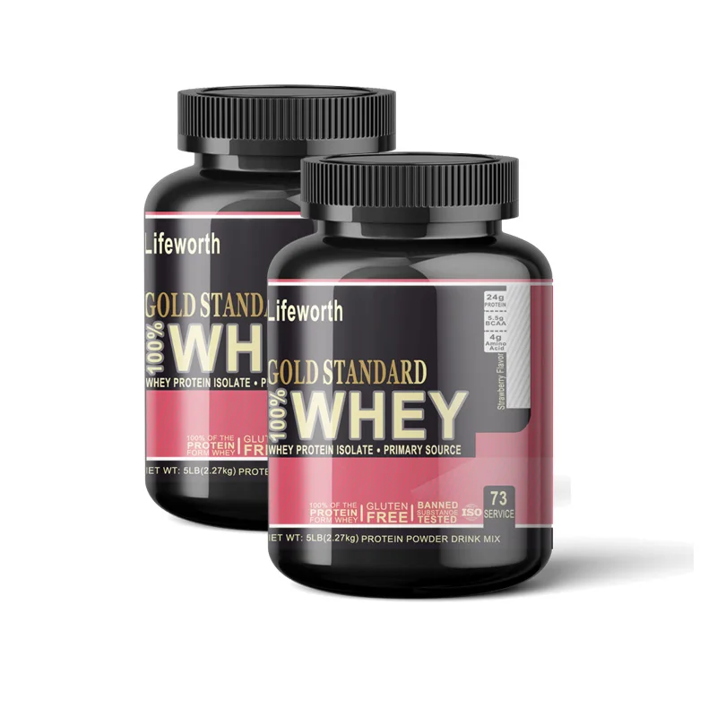 Lifeworth strawberry flavor powder wholesale whey protein isolate