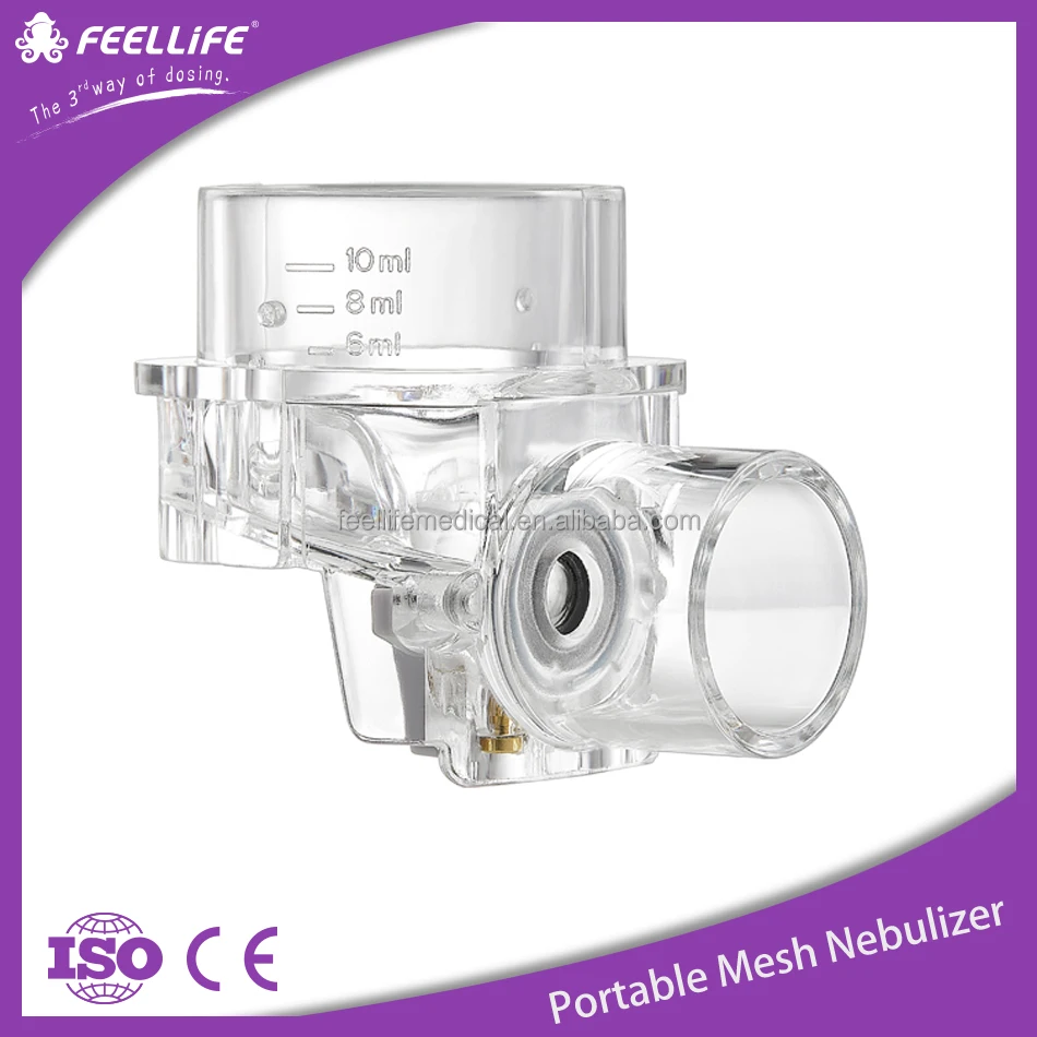 Medical mesh nebulizer customize adult and baby inhalator compressor ultrasonic nebulizer Feellife mesh nebulizer mask machine