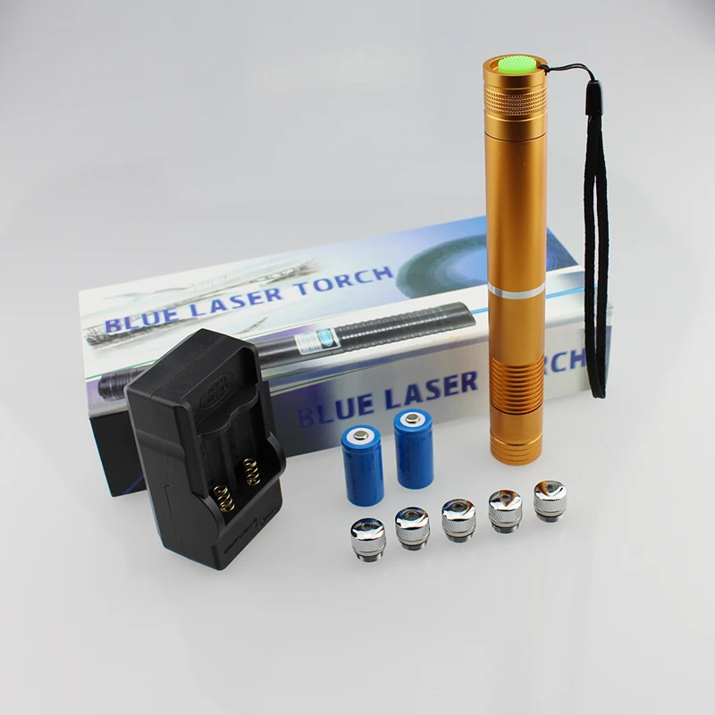 handheld 520nm high power green lasers pointer adjustable laser with rechargeable battery and charger