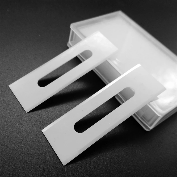 Ceramic blade knife zirconia for flim slitting