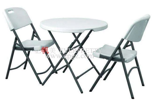 Modern Classroom Furniture Foldable Single Study Desk & Chair Strong Plastic Student Desk with Chair