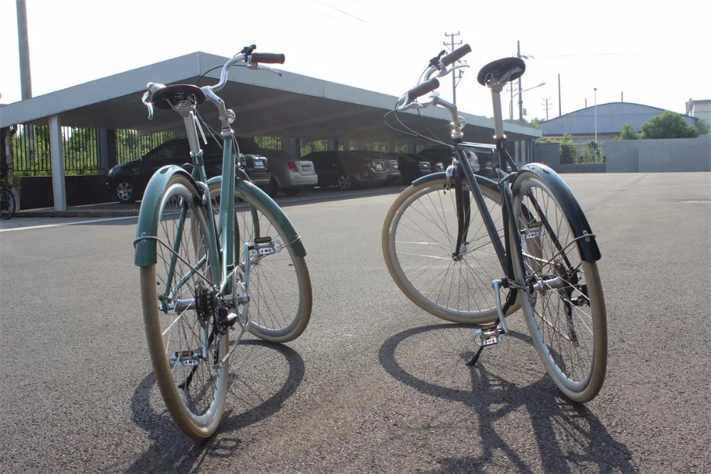 Высококачественный 700C 28 дюймов велосипед для семейного использования Винтажный велосипед 7 скоростей городской велосипед Грузовой Велосипед Взрослый трехколесный велосипед GB3061