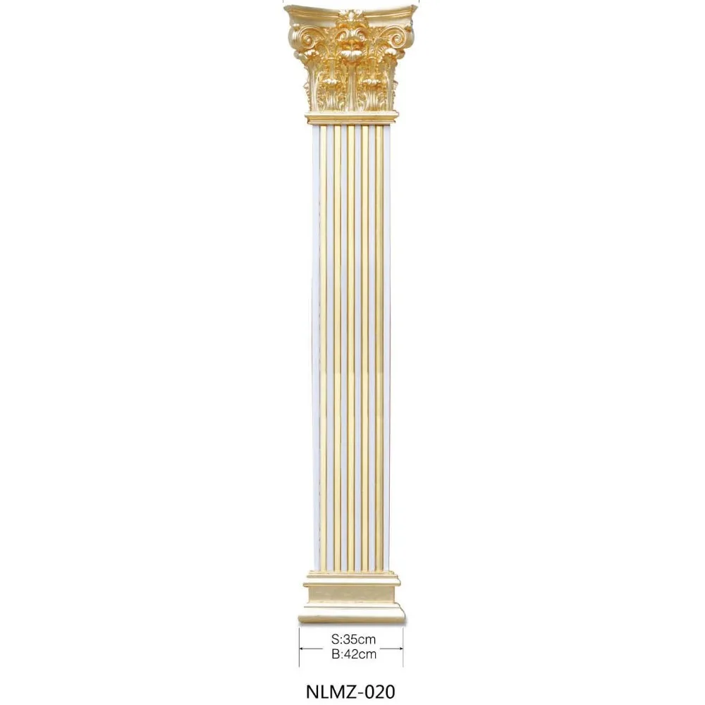 
marble from gypsum pillar design 