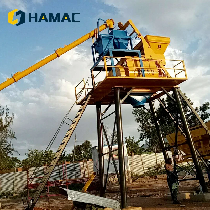 HZS25 завод поставляет небольшой Готовый Бетонный Завод