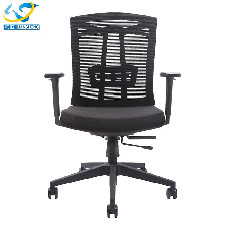 Good quality colorful fabric high back mesh task seat ergonomic office chair