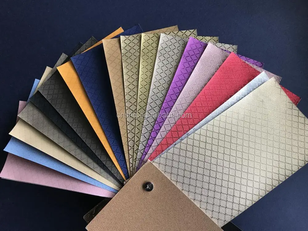 Glossy metallic PVC Paper Vinyl Coated Book Binding and Box Wrapping Paper Made in China