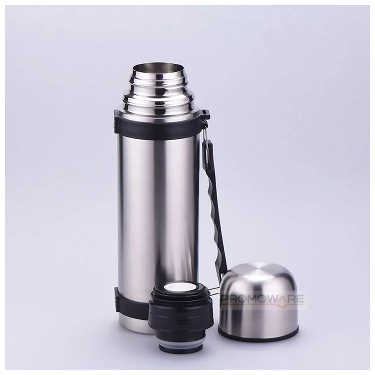 
1.2L High Quality Metal Large Capacity Hiking Vacuum Thermos with Handle 