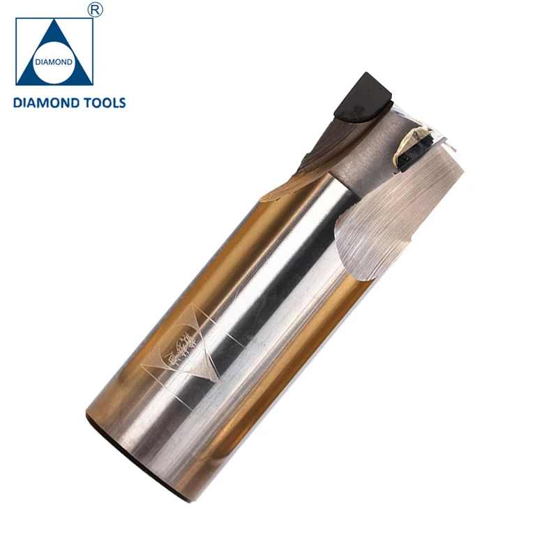 PCD end mill chamfer cutting tool