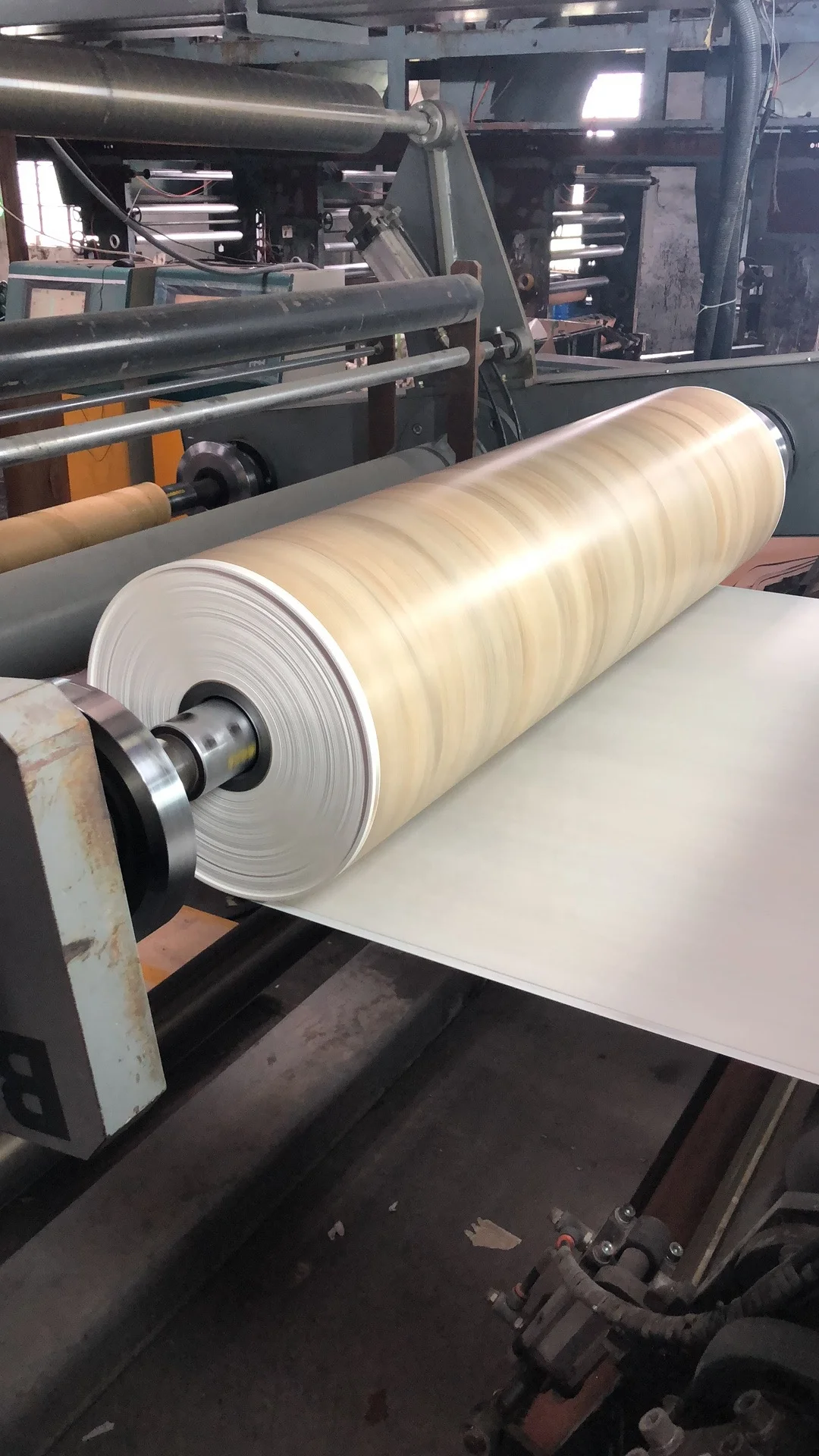 
oak good quality wholesale decor pu laminated paper 