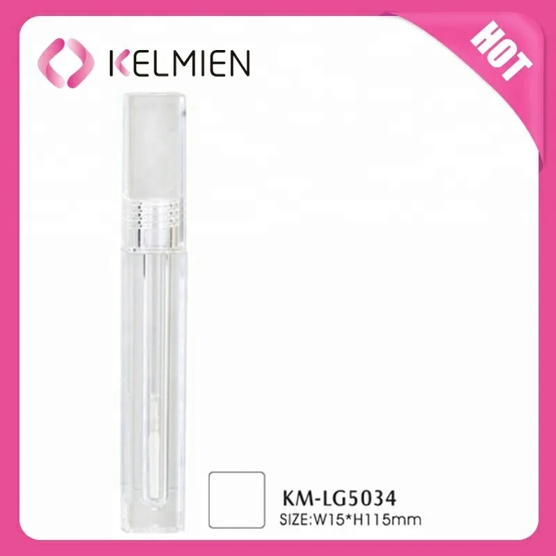 
Clear plastic tube packaging lip gloss bottle lipgloss tube lip gloss container 