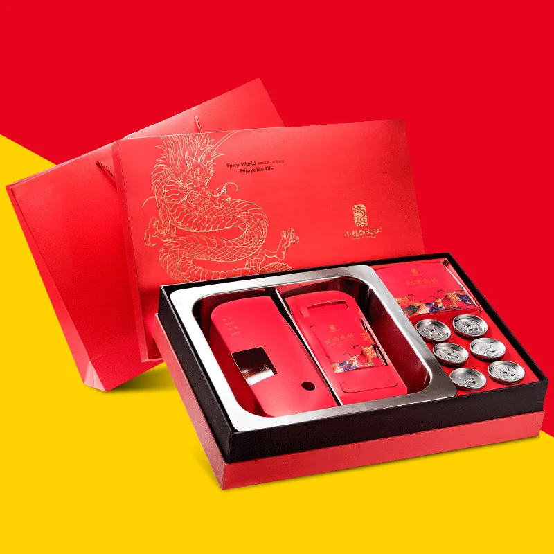 Горячая кастрюля для приправ, кастрюля для приготовления супа, подарочный набор