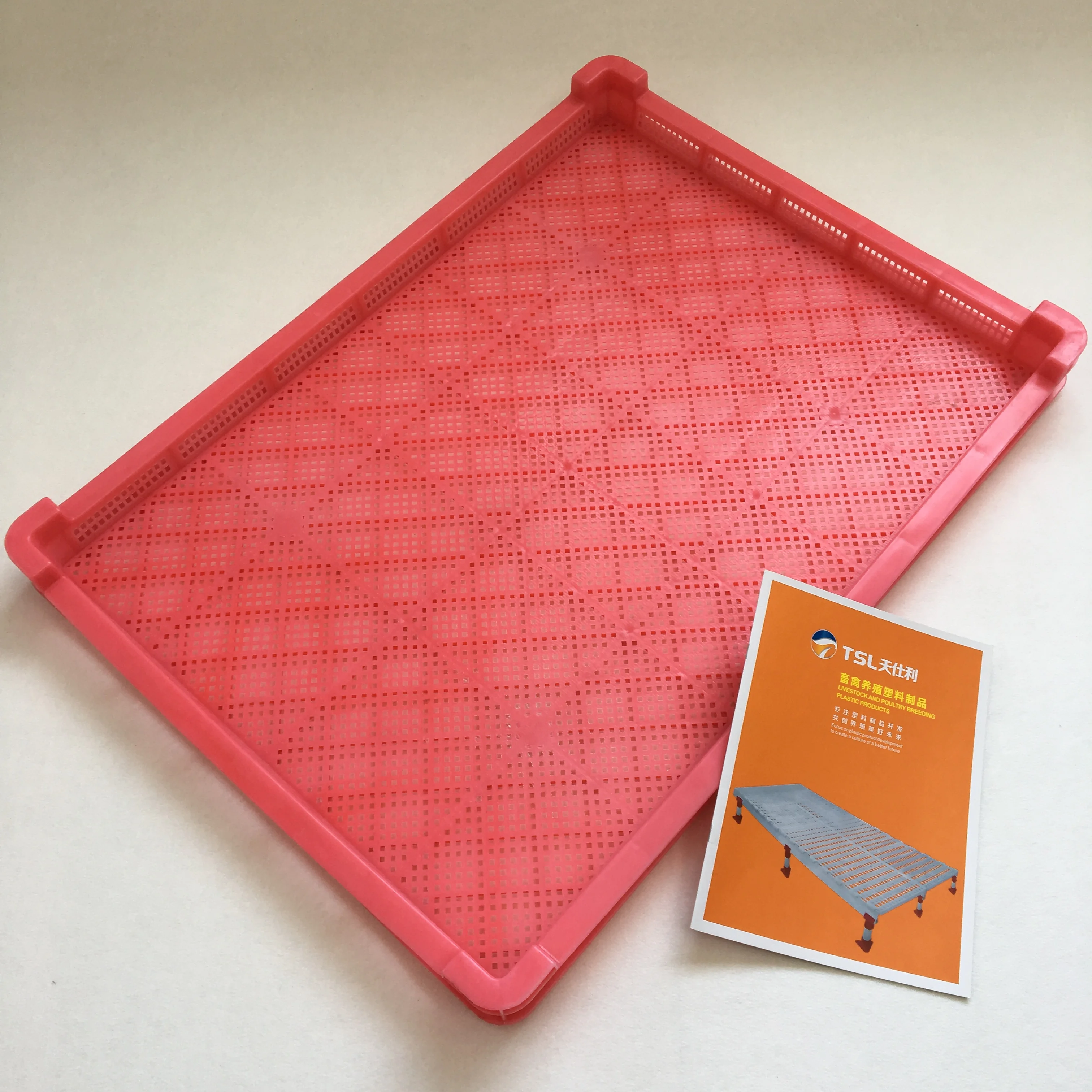 100% Food Grade Materials Stackable Plastic Drying Trays For Softgel / Paintball / Plants Fruit / Seafood