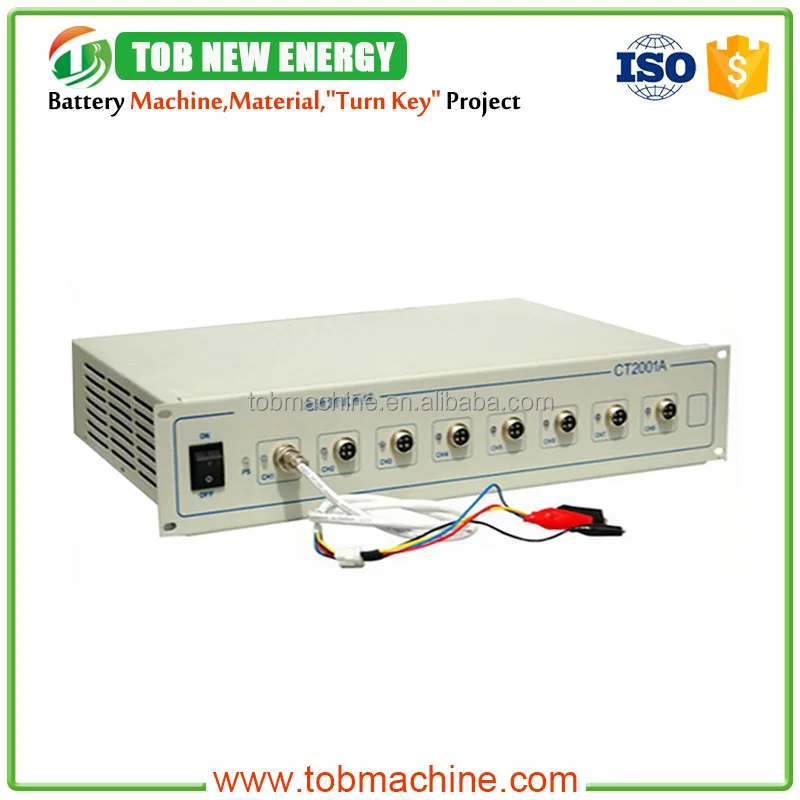 8 Channel Battery Tester Experiment Equipment