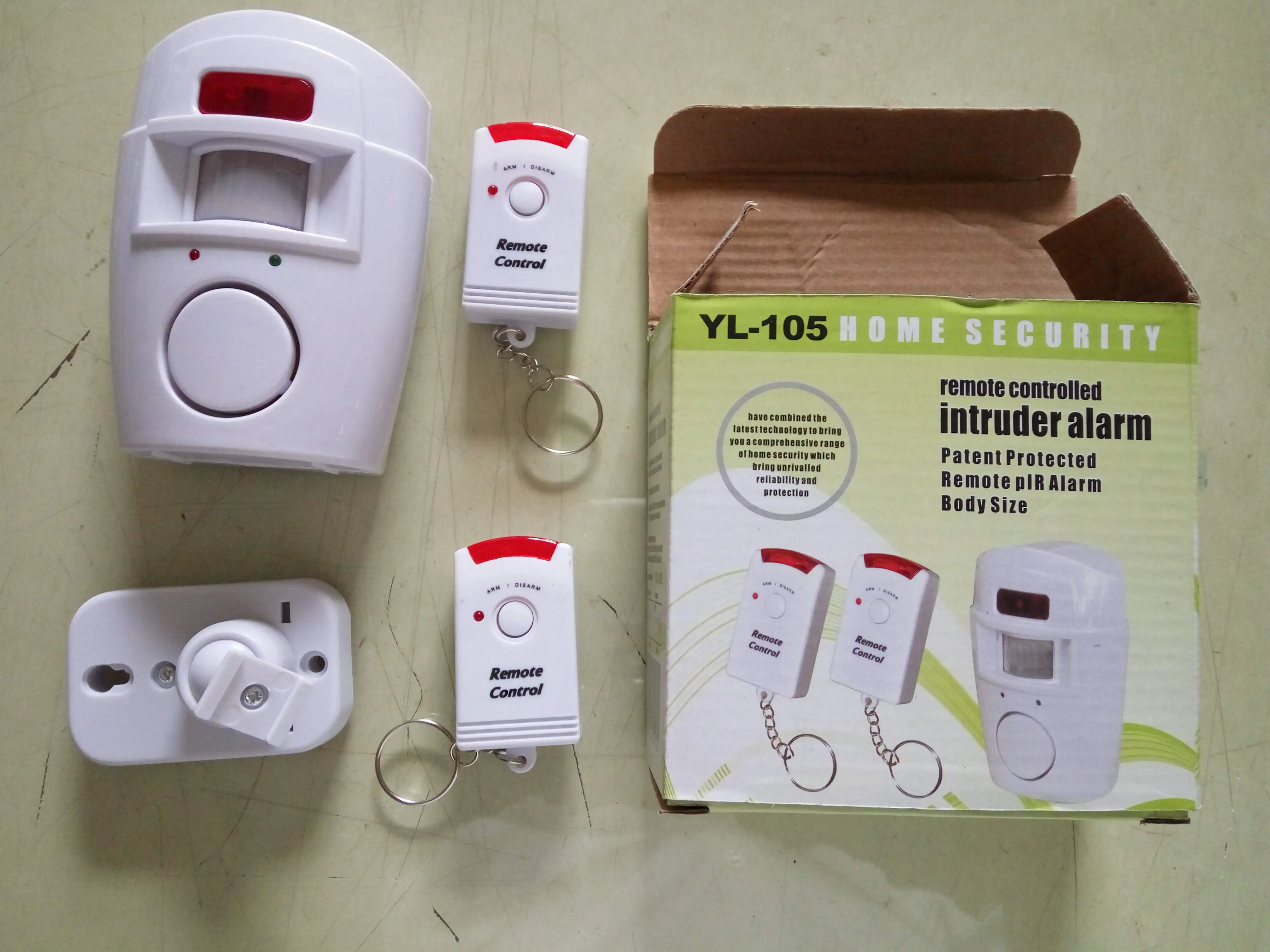 REMOTE PIR motion sensor ALARM
