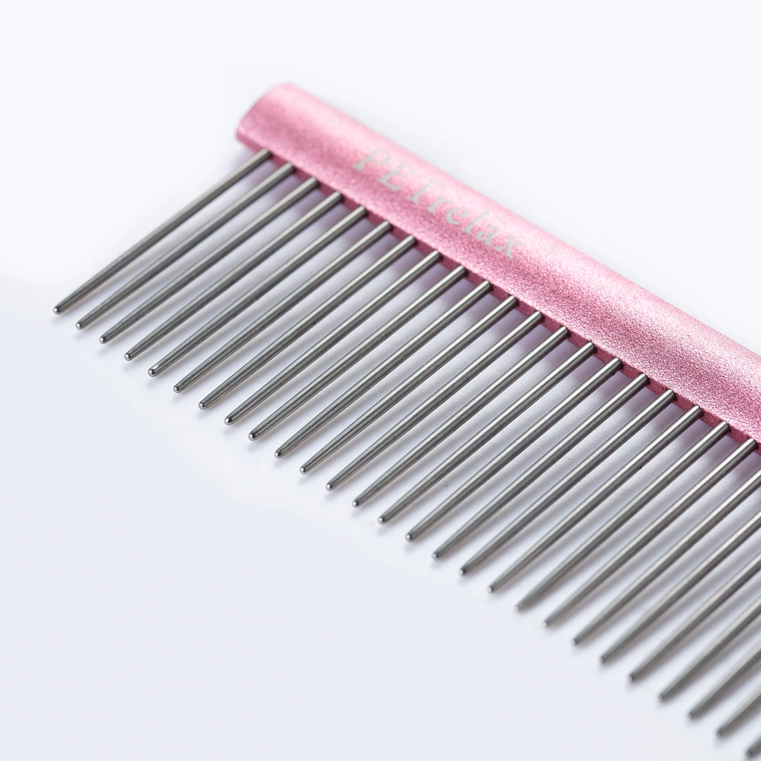 New design aluminum pet straight comb label private