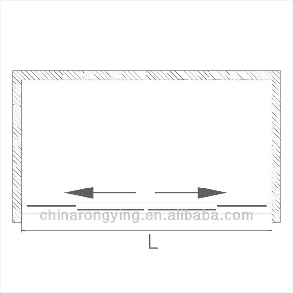 LK-Z7665 Customized stainless steel 304# shower enclosure room