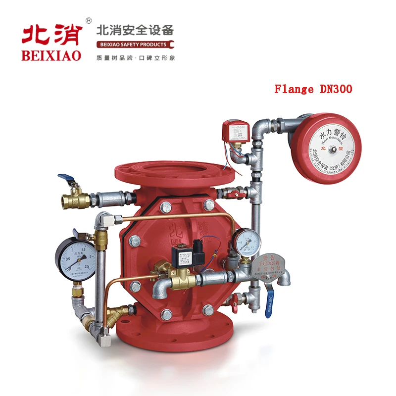 Nominal Diameter 50 - 300mm Diaphragm Deluge Valve Group With CCCF Certificate