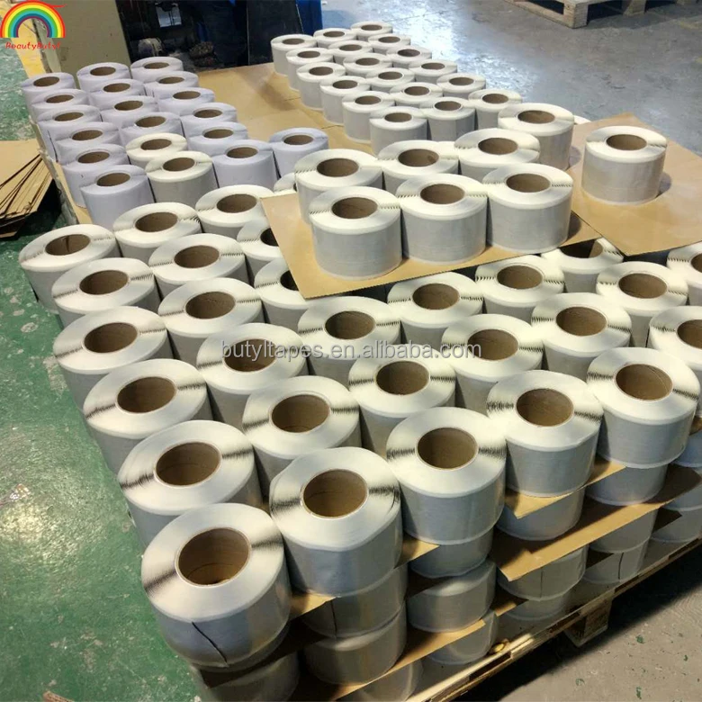 High quality black roll butyl putty adhesive