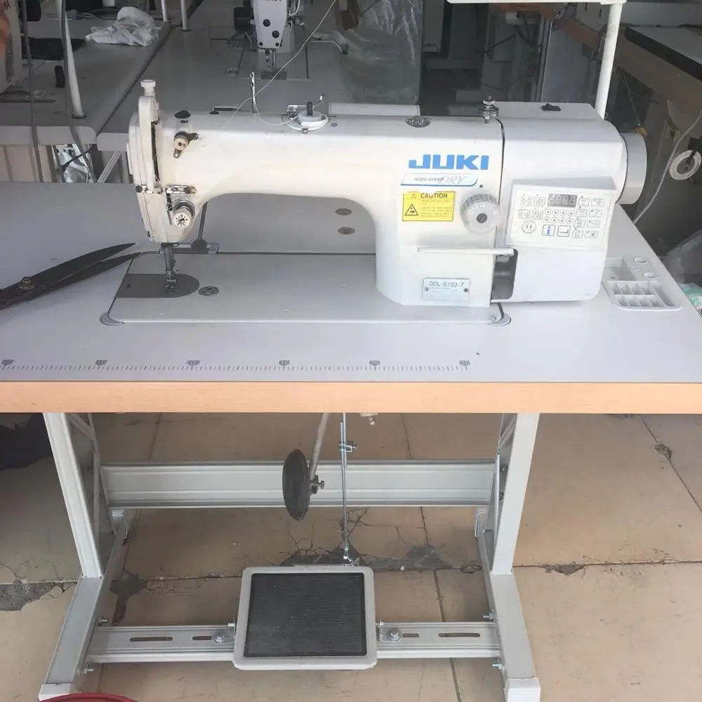 Used Juk i 8700B Direct Drive Lockstitch Sewing Machine in Good Condition