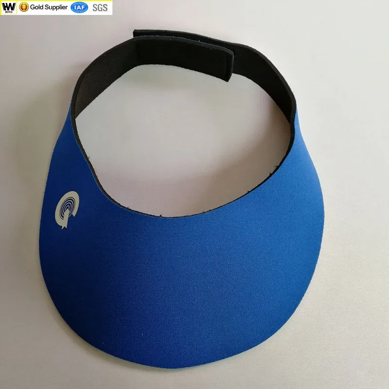 Marathon Cap Double-Color Neoprene Foam Sun Visor Hat