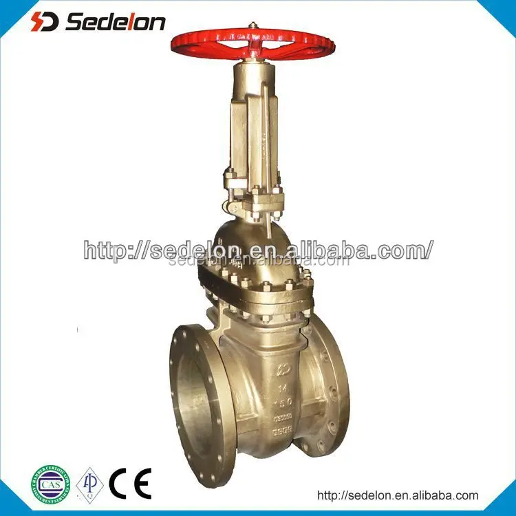 
API Sedelon Bronze C95800 for sea water Gate Valve 