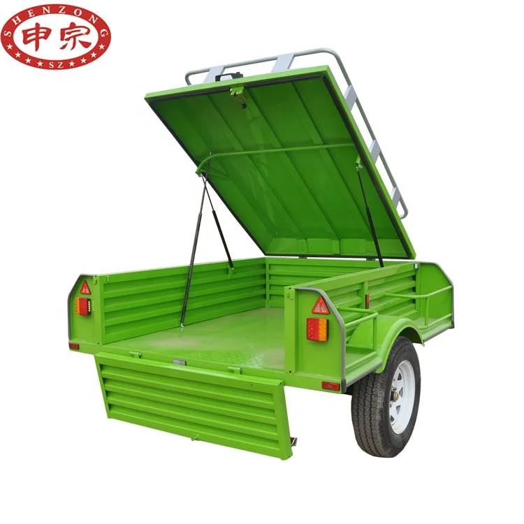 China manufacturer camper trailer off road hard floor travel trailer tent