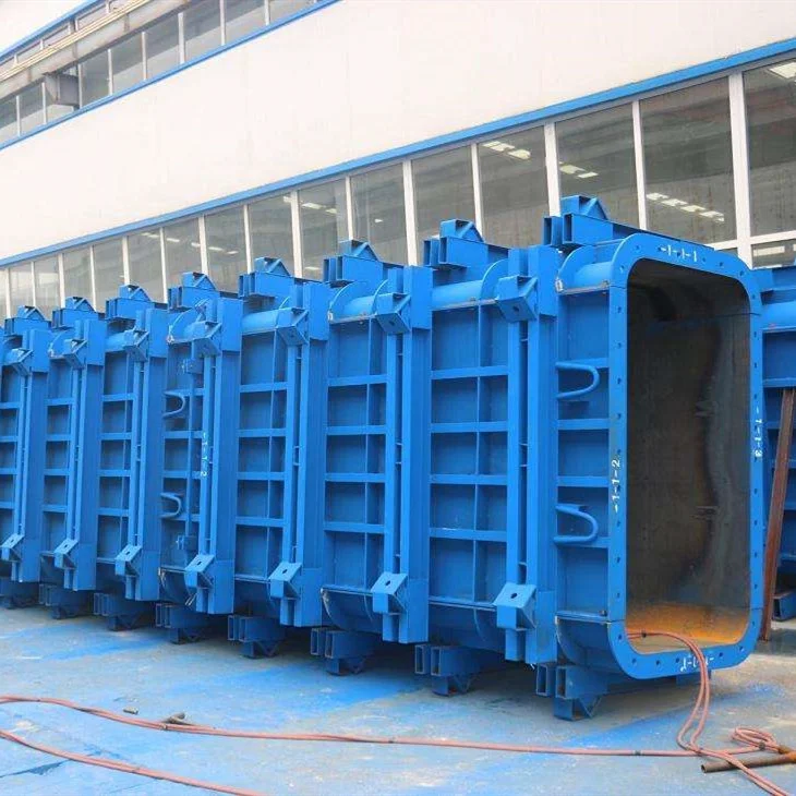 CS6.26 Concrete column  formwork for building wall pure steel or steel plywood template building construction