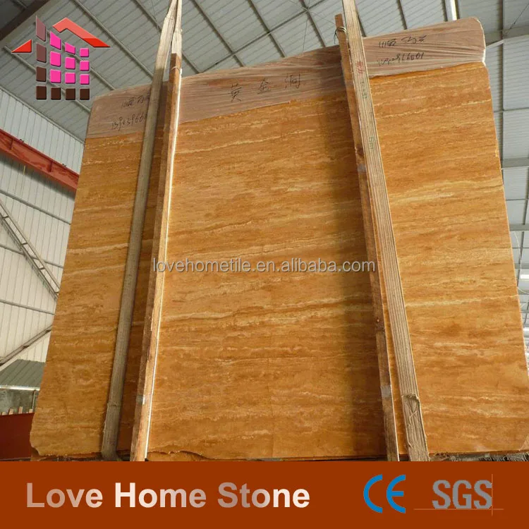 
China Manufacturer Excellent gold travertine from Turkey 