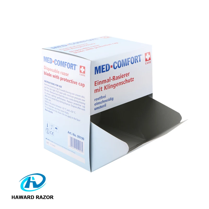 
double edge razor blade hair removal for hospital use medical razor tattoo shaving disposable razor 