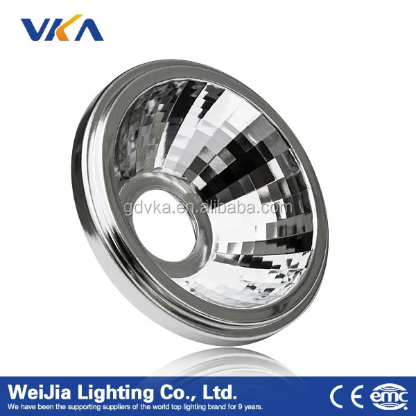 
gu10 g53 housing ar111 reflector cup high brightness led cob 