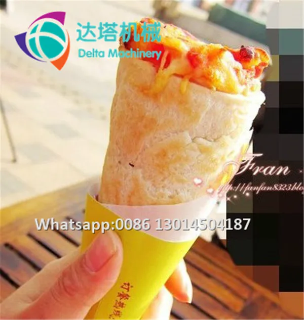 Factory supply Pizza cone machine cone pizza maker making machine for conical spiral and umbrella cone pizza