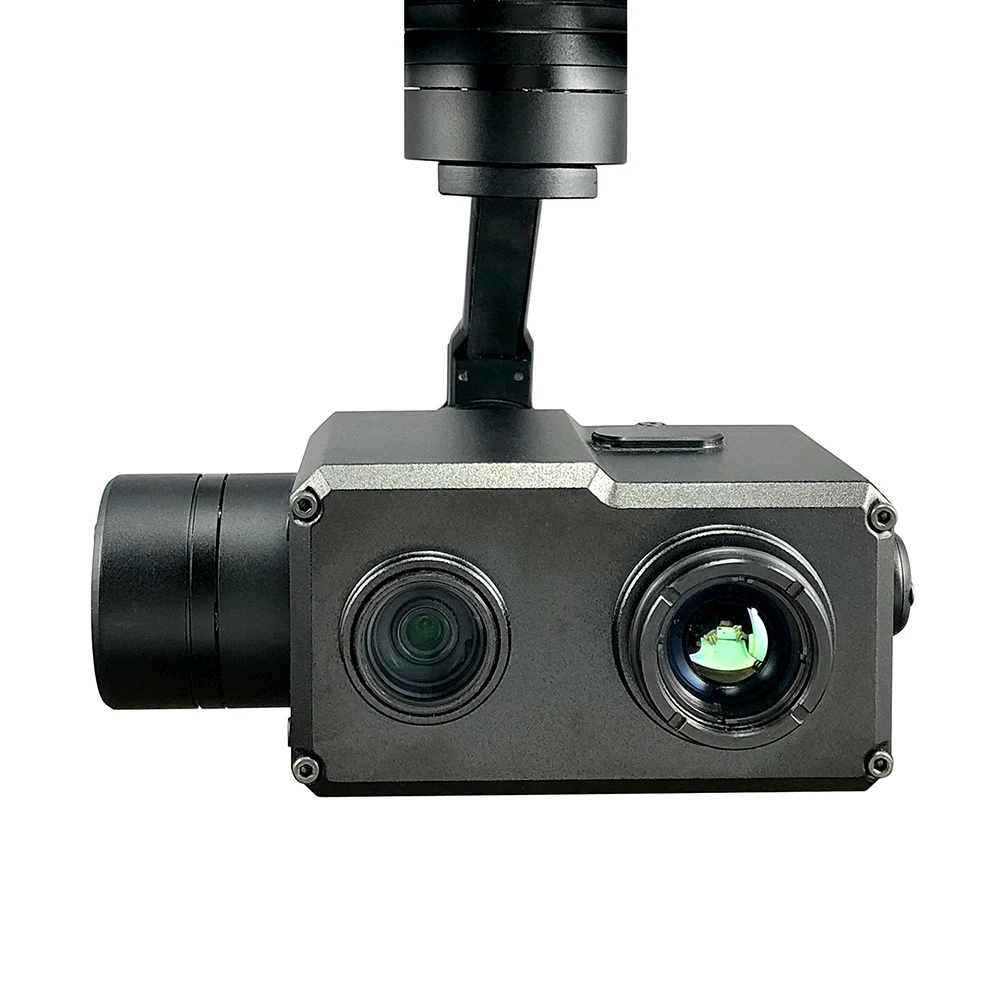 
UAV Gimbal Camera Duo sensor MINI 10x zoom HD Camera and infrared thermal imager with 3 axis stabilized Gimbal for DJI Drone 