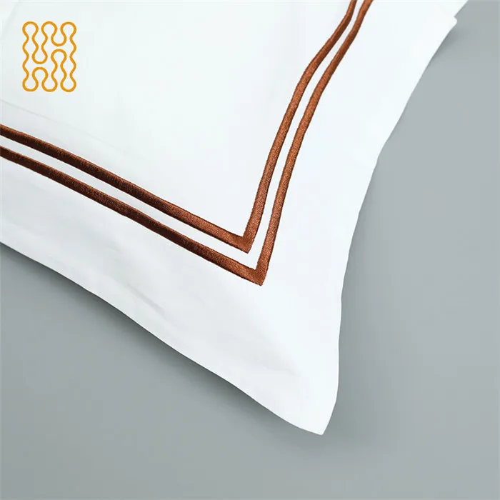 72-Piece Luxury Pillow Case and Sham Set Kussensloop Design Made of Cotton and Linen for Hotel Bed Sheets at Home