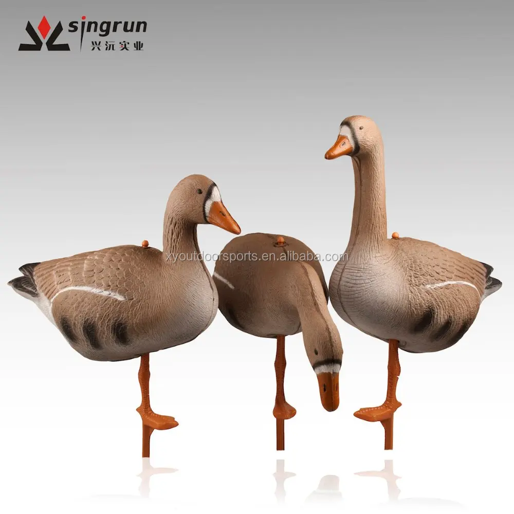 foldable white-fronted goose decoy for hunting