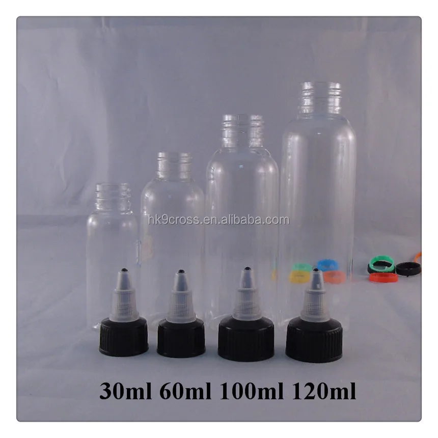ПЭТ 30 мл 60 мл 100 мл 120 мл 250 мл единорог бутылка для электронной жидкости бутылки