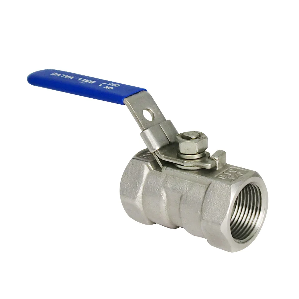
One piece CF8M WCB 1000 wog standard bore ball valve with pricing 