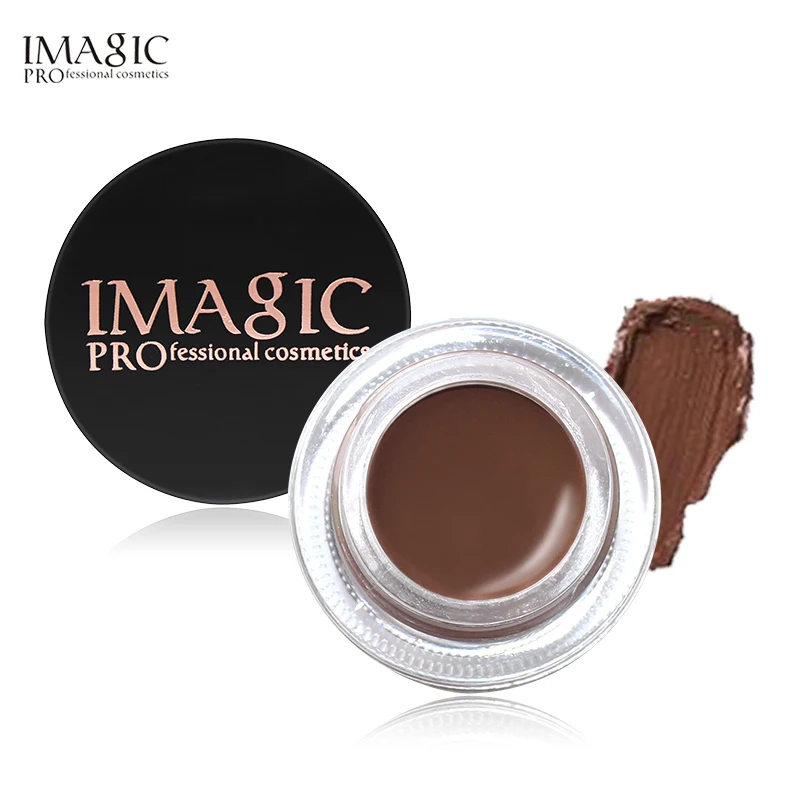 With brush smooth eyebrow cream kits black eyebrow tint gel