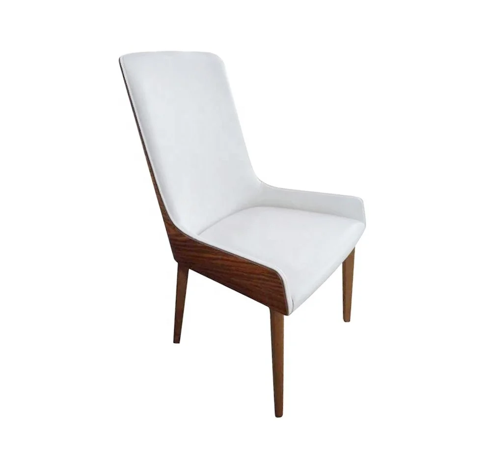 Modern simple high-back armless leisure dining chairNordic Creative Back Sticking Wooden Book Tables and Chairs Negotiation Chai